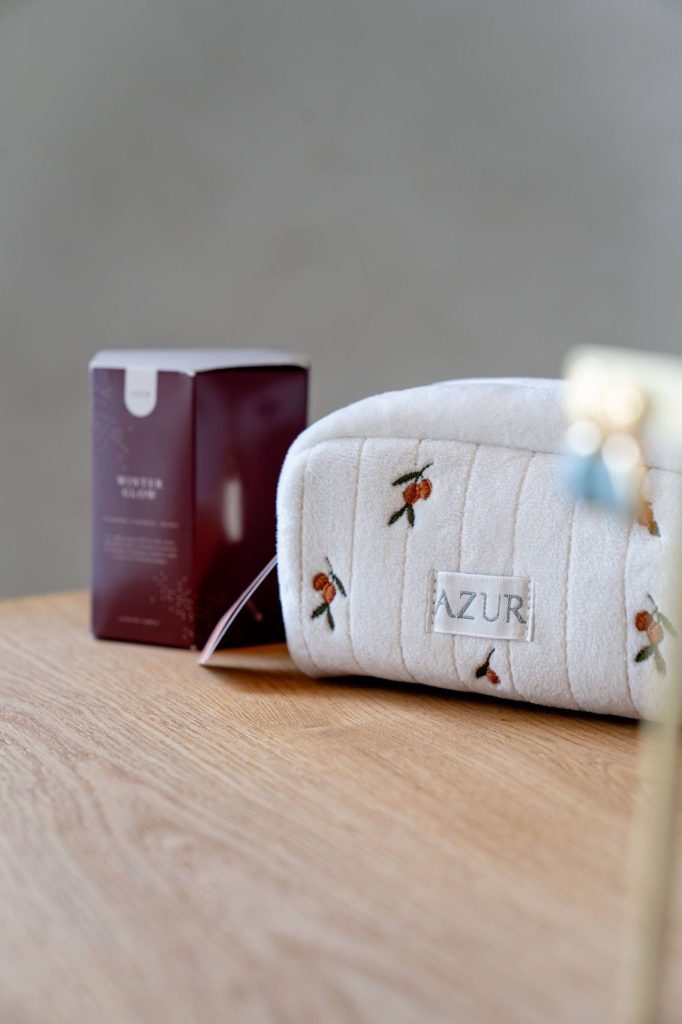 Azur Winter Geurkaars Schoonheidssalon MB Haarlem